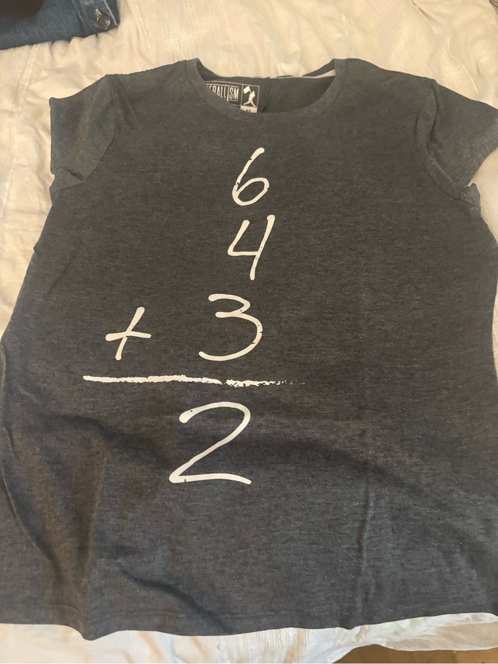 Womens Baseballism  double play tee